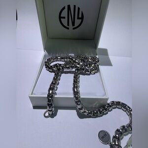 EFFY Mens Silver NECKLESS Chain 925 STERLING SILVER 136 Grams NWT $1860